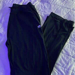 roots yoga lounge pants wide leg